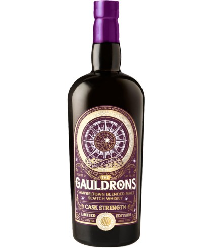 Fles The Gauldrons Cask Strength, whisky, bij slijterij ’t Bockje in Bathmen