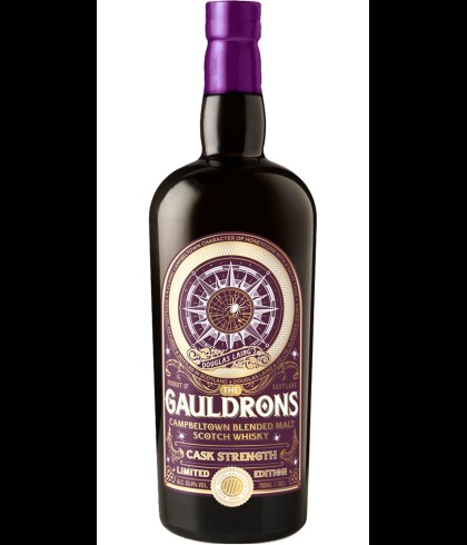 Fles The Gauldrons Cask Strength, whisky, bij slijterij ’t Bockje in Bathmen