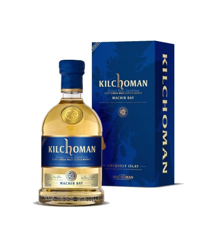 Fles Kilchoman Machir Bay, whisky, bij slijterij t Bockje in Bathmen