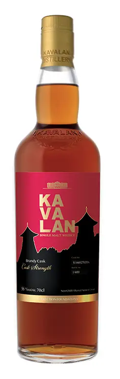 Fles Taiwanese single malt van Kavalan, op voorraad bij slijterij t Bockje in Bathmen
