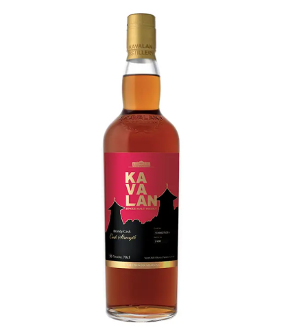 Fles Taiwanese single malt van Kavalan, op voorraad bij slijterij t Bockje in Bathmen