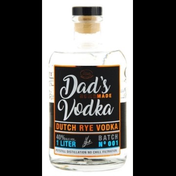 Zuidam DAD'S VODKA 40% Dutch Rye Vodka 100cl