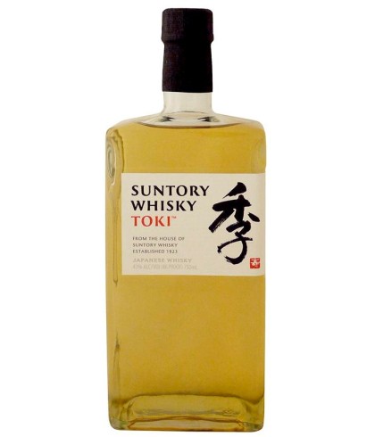 Fles Suntory Toki, whisky, op voorraad bij slijterij ’t Bockje in Bathmen