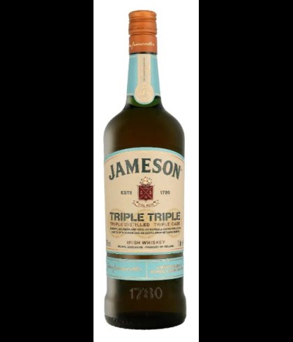 Fles Iers whiskey van Jameson, op voorraad bij slijterij t Bockje in Bathmen