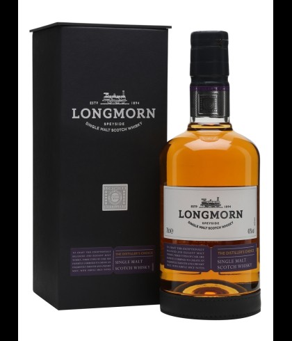 Fles Schotse Speyside single malt uit Longmorn, op voorraad bij slijterij t Bockje in Bathmen