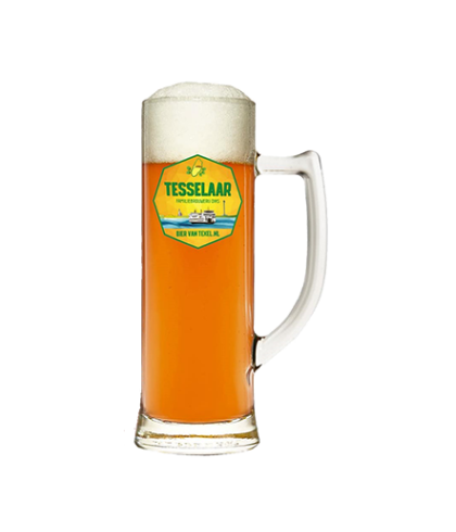 Tesselaar Bierpul 50cl., glas bij t Bockje in Bathmen