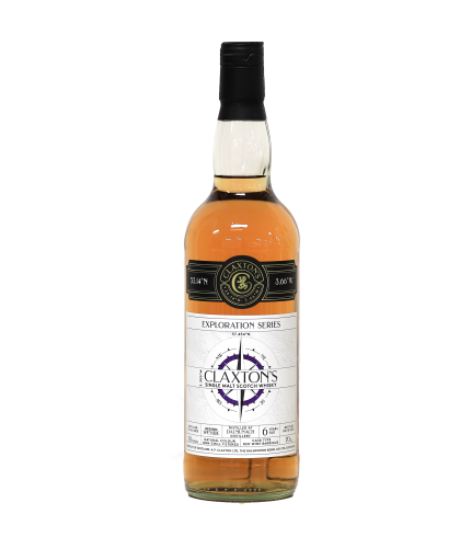 Fles Exploration Dalmunach 6 Years Old 2015, single malt whisky, op voorraad bij slijterij t Bockje in Bathmen