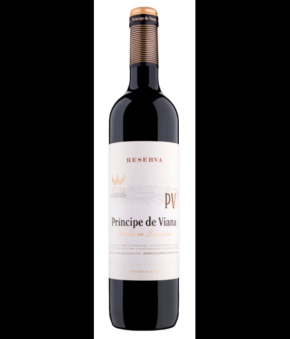 Fles Principe de Viana Reserva, wijn op voorraad bij slijterij t Bockje in Bathmen