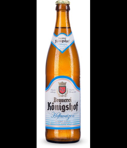 Königshof Hefenweizen, bier op voorraad bij slijterij t Bockje in Bathmen