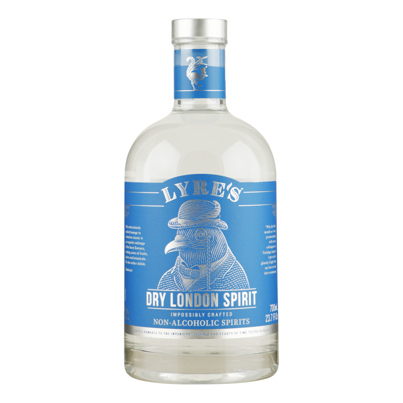 Alcoholvrije drank Lyre's London Dry Spirit Alcoholvrij van Lyre's, bij slijterij ’t Bockje in Bathmen