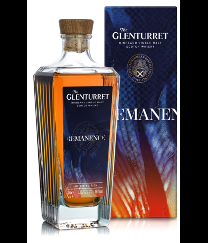 Fles Glenturret Remanence, whisky, bij slijterij t Bockje in Bathmen