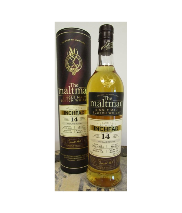 THE MALTMAN Inchfad 2005 Vintage Cask 14 years old bij t Bockje in Bathmen