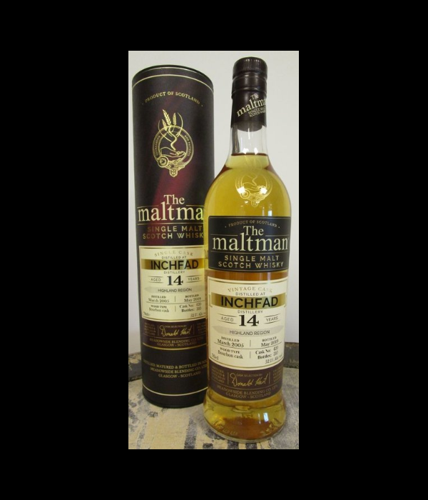 THE MALTMAN Inchfad 2005 Vintage Cask 14 years old bij t Bockje in Bathmen