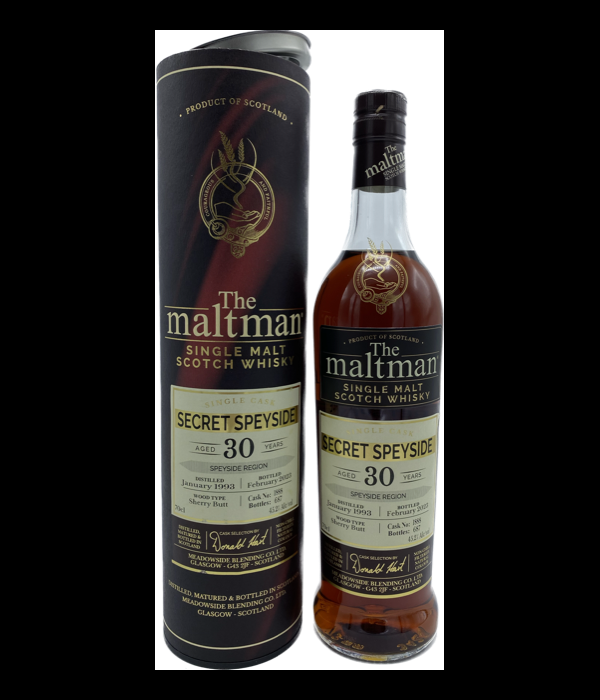 The Maltman Secret Speyside 30Y bij t Bockje in Bathmen