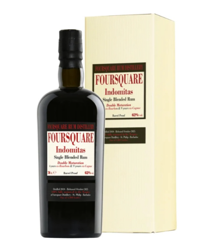 Fles rum van Foursquare uit Barbados, op voorraad bij slijterij t Bockje in Bathmen