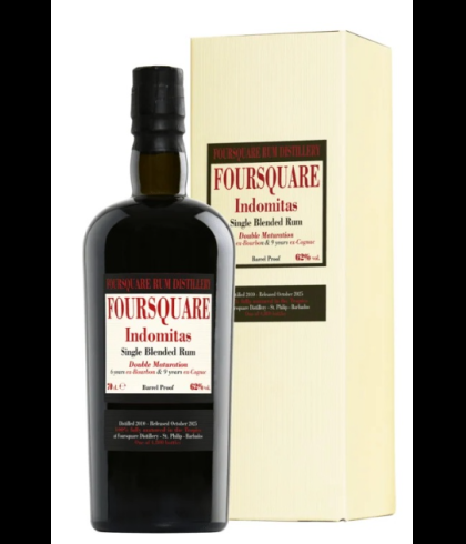 Fles rum van Foursquare uit Barbados, op voorraad bij slijterij t Bockje in Bathmen