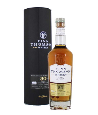Fles Finn Thomson Strathclyde 30 Years Old 1993, single malt whisky, op voorraad bij slijterij t Bockje in Bathmen
