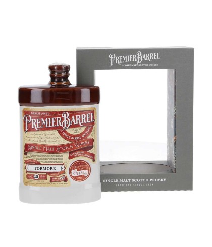Fles Premier Barrel Tormore 12 Years Old, single malt whisky, op voorraad bij slijterij t Bockje in Bathmen