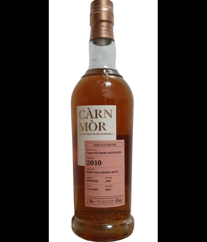 Fles C&agrave;rn M&ograve;r Glentauchers 11 Years Old, single malt whisky, op voorraad bij slijterij t Bockje in Bathmen