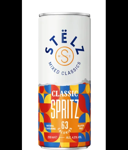 Stëlz Mixed Classic Spritz, op voorraad bij slijterij t Bockje in Bathmen