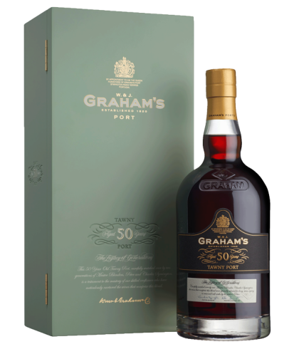 Graham's 50 Year Old Tawny Port, op voorraad bij slijterij t Bockje in Bathmen