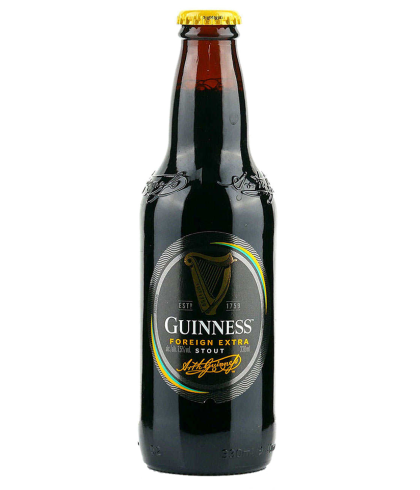 Guinness Foreigh extra Stout, bier op voorraad bij slijterij t Bockje in Bathmen