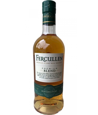 Fles Fercullen Premium Blend 5 Years Old, single malt whisky, op voorraad bij slijterij t Bockje in Bathmen