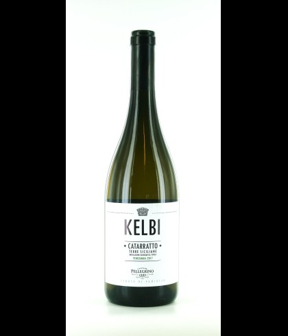 Fles Pellegrino Kelbi Catarratto - Sicilië, Italië, wijn op voorraad bij slijterij t Bockje in Bathmen