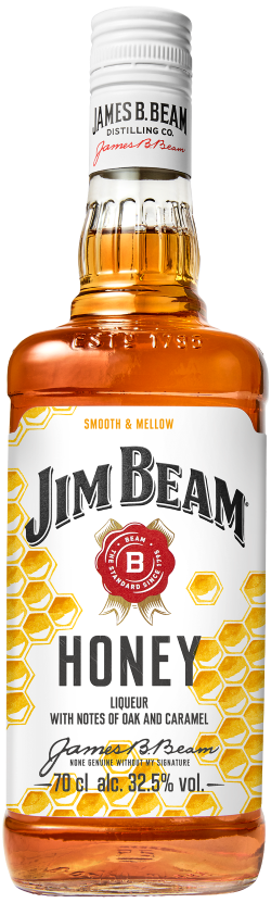 Likeur Jim Beam Honey van Jim Beam, op voorraad bij slijterij ’t Bockje in Bathmen