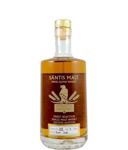 Fles Säntis Malt Edition Alpstein XVII, whisky, op voorraad bij slijterij ’t Bockje in Bathmen