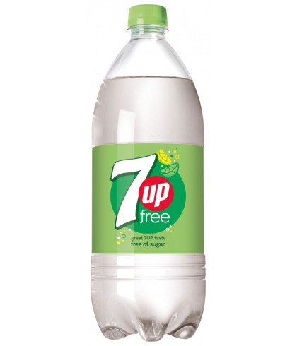 Fles 7up 1,1L van 7up, bij slijterij ’t Bockje in Bathmen