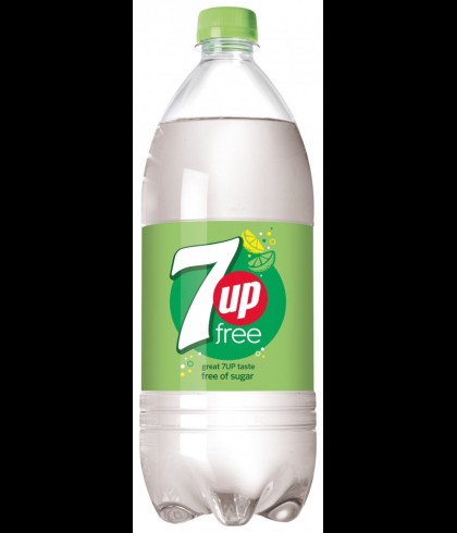 Fles 7up 1,1L van 7up, bij slijterij ’t Bockje in Bathmen