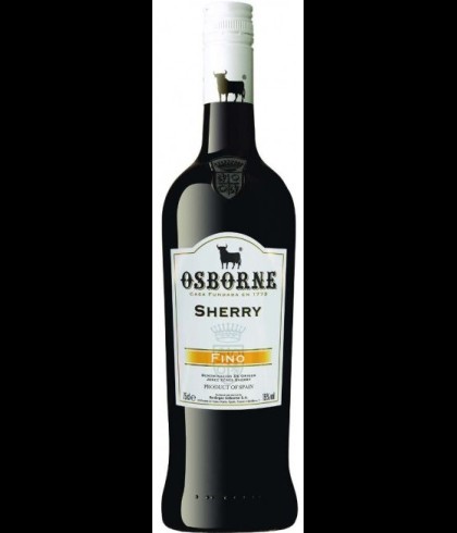 Osborne Sherry Fino, op voorraad bij slijterij t Bockje in Bathmen