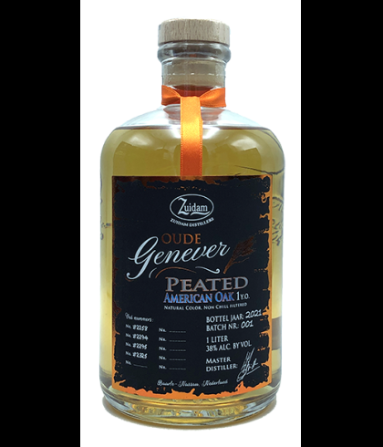 Zuidam Oude Genever Peated American Oak