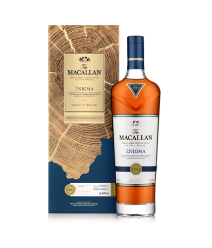 Fles Schotse Speyside single malt van The Macallan, op voorraad bij slijterij t Bockje in Bathmen