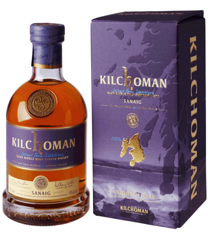 Fles Islay single malt van Kilchoman, op voorraad bij slijterij t Bockje in Bathmen