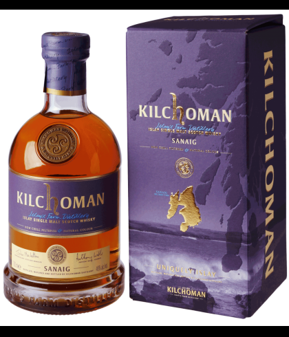 Fles Islay single malt van Kilchoman, op voorraad bij slijterij t Bockje in Bathmen