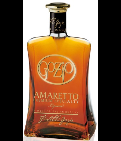 GOZIO Amaretto, op voorraad bij slijterij t Bockje in Bathmen
