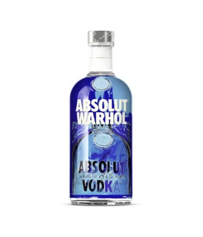 Wodka Absolute Warhol Limited Edition van Absolut, bij slijterij ’t Bockje in Bathmen