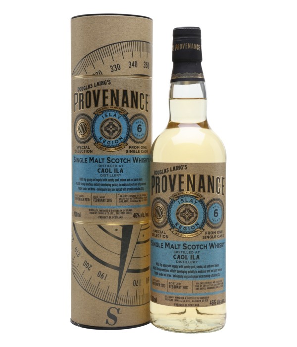 Caol Ila Provenance 6 YEARS Old Islay Single Malt Whisky bij t Bockje in Bathmen