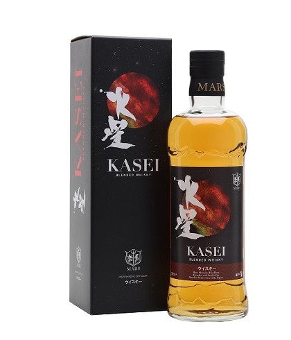 Fles Mars Kasei blended whisky, whisky, op voorraad bij slijterij ’t Bockje in Bathmen