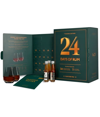 Geschenk 24 Days of rum Giftbox, bij slijterij ’t Bockje in Bathmen