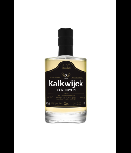 Kalkwijck Korenwijn 2 Jaar Oud American Oak, jenever bij slijterij t Bockje in Bathmen