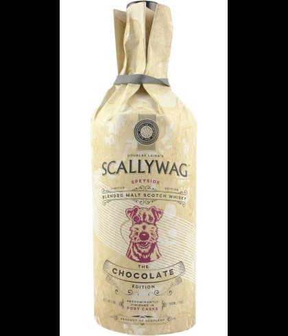 Fles Scallywag The Chocolate Edition tweede botteling, Speyside blended malt van Douglas Laing, op voorraad bij slijterij t Bockje in Bathmen