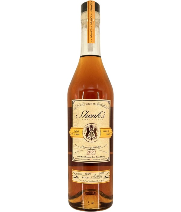 Shenk’s Homestead Kentucky Sour Mash Whiskey 2022 bij t Bockje in Bathmen