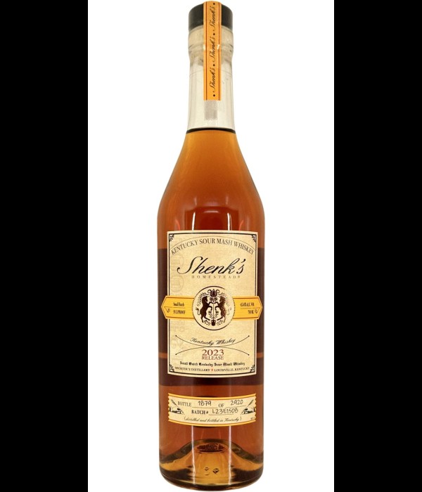 Shenk’s Homestead Kentucky Sour Mash Whiskey 2022 bij t Bockje in Bathmen