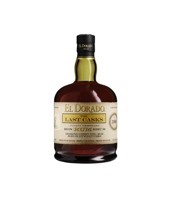 El Dorado The Last Casks Rum Gold 2000 Diamond Coffey & Uitvlugt bij t Bockje in Bathmen