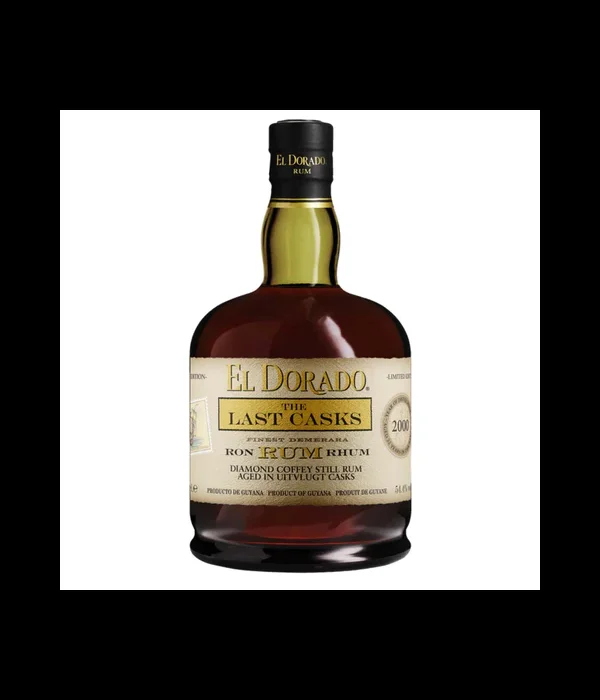 El Dorado The Last Casks Rum Gold 2000 Diamond Coffey & Uitvlugt bij t Bockje in Bathmen