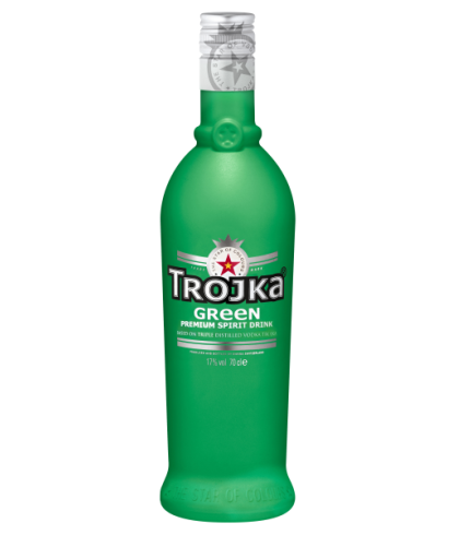 Wodka Trojka Green van Trojka, bij slijterij ’t Bockje in Bathmen