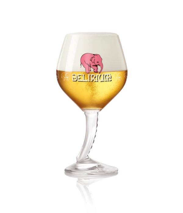 Delirium Tremens Bierglas bij t Bockje in Bathmen